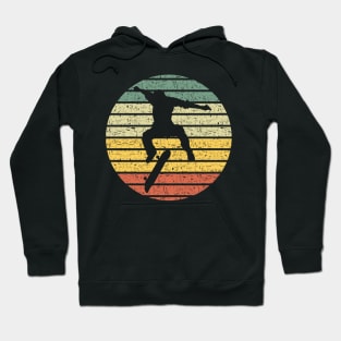 Vintage Skateboard Silhouette Hoodie